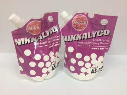 แป้งพ่น NIKKALYCO: Anti-Blocking, Anti-Setoff Spray Powder - แป้งพ่น NIKKALYCO: Anti-Blocking, Anti-Setoff Spray Powder